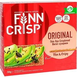 Уценка. Сухарики ржаные Finn Crisp Original 200 г (28295)