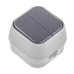 Выключатель Brille двухклавишный FB-2V