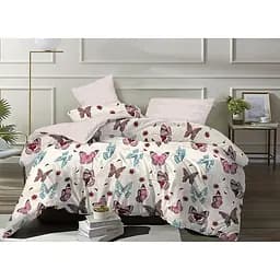 Комплект постільної білизни TAG Tekstil з компаньйоном King Size Різнобарвний 000142273 (S346)