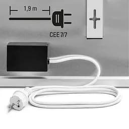 Обігрівач інфрачервоний панельний Trotec TIH 500 S 905x605 mm 580W White (1410003012) - мініатюра 4