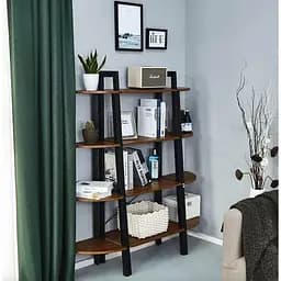 Етажерка Leobert Wooden кутова в стилі Loft - мініатюра 4