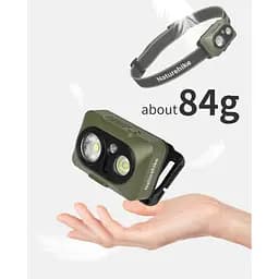 Ліхтар налобний Naturehike CNK2450ZM010, зелений - мініатюра 2