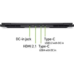 Ноутбук Ігровий ACER Nitro 16S AI AN16S-61-R4LX, AMD Ryzen AI 9 365 до 5GHz, 16" WQXGA, 32GB, SSD 1TB, NVIDIA GeForce RTX 5070 8GB, Free Dos - мініатюра 12
