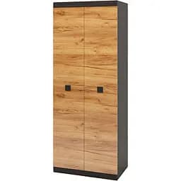 Шафа розпашна 2-х дверна Еверест Соната-800 венге темний/дуб крафт золотий (EVR-2299)