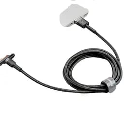 Кабель Baseus Cafule Lightning USB 1.5 A 2 м Black-Grey CALKLF-CG1