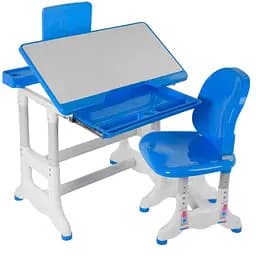 Парта со стульчиком регулируемая Bambi разноцветный ЦБ-00257205