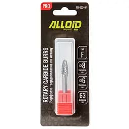 Борфреза Alloid Building Tools твердосплавна по металу тип F 8 мм (CB-63244F) - мініатюра 4