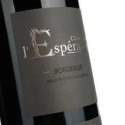 Вино Chateau De L'Esperance Bordeaux, червоне, сухе, 0,75 л - мініатюра 5
