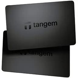 Оригінальний криптогаманець Tangem Wallet 2.0 набір з 2 карт Чорний