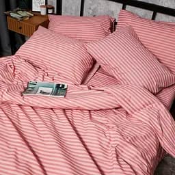 Набір наволочок Moon&Star Бязь Gold Люкс Pink Whisper 60х60 см 2 шт - мініатюра 3