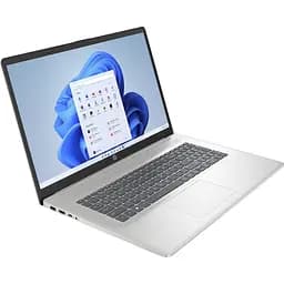 Ноутбук HP 17, 17.3" Full HD, Intel Core 5 120U pana la 5 GHz, 32 GB RAM DDR4, 1 TB SSD, Intel графікою, Windows 11 Home, Natural сріблястий 1 TB - мініатюра 2