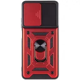 Чохол Ummi Camshield Serge Ring для Xiaomi Poco X4 GT Червоний / Red - мініатюра 4