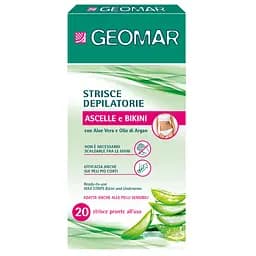 Восковые полоски Geomar Wax Strips Bikini &amp; Underarms для бикини и подмышек (121941)