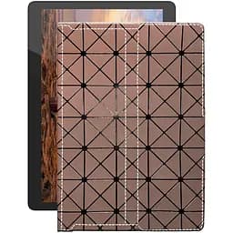 Чохол StatusCASE з екошкіри для планшету Bravis NB961 9.6 Коричневий ромб