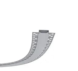 LED профіль врізний гнучкий з розсіювачем PC 3 м Kloodi KLPB6930TR 3