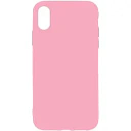 Чохол-накладка Toto 1 mm Matt TPU Case Apple iPhone X/XS Pink