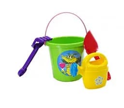 Набір пісочний №1 в сітці 013555/1 Салатовий