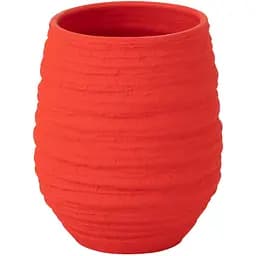 Кашпо J-Line червоного кольору 19х23 см (43020)