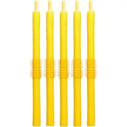 Бігуді м'які Titania 150х10 мм жовті 5 шт. (8030)