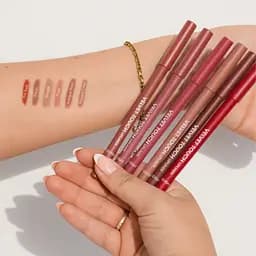 Олівець для губ водостійкий Gosh Velvet Touch 001 nougat crisp 1.2 г карамельний - мініатюра 2