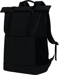 Офисный рюкзак с отделением для ноутбука 15,6 Roll Top черный Kroser sum0028812