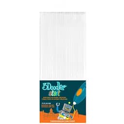 Набір стрижнів для 3D-ручки 3Doodler Start 3DS-ECO01-WHITE-24 24 шт. Білий