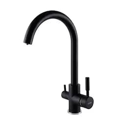 Змішувач для кухні під осмос Globus Lux GLLR-0333-10- BB Чорний матовий