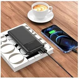 Зовнішній портативний акумулятор BOROFONE BJ16 Cube 10000mAh - мініатюра 5