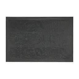 Килимок придверний Eco Fabric Листя з кромкою чорний 40 х 60 см (4060-106) - мініатюра 2