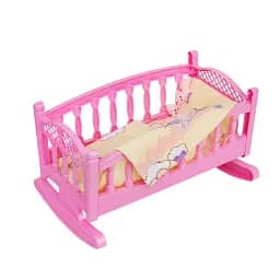 Набір дитячий "Ліжечко колиска мале з постіллю", BAMSIC