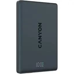 Павербанк Canyon Magnetic Black 5 000 mAh / 20 Вт (CNS-CPB500B)