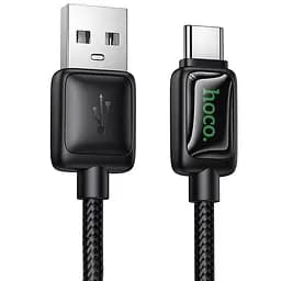 Кабель Hoco U146 Mundo USB to Type-C 36W (1,2 м) Black