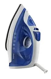 Гладильный утюг Magio MG-534 с керамическим покрытием подошвы 2200Вт и вертикальным отпариванием Синий/Белый