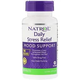 Стрес формула Natrol Stress Relief уповільненої дії 30 таблетки