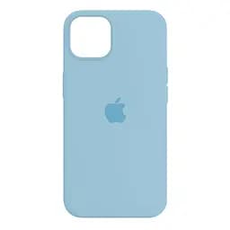Чехол-накладка силиконовый противоударный для Apple iPhone 14 Plus, панель с защитой всего корпуса, софт тач, sky blue, ArmorStandart (ARM62428)