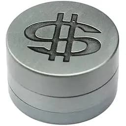 Гриндер для измельчения табака Амстердам HL-243 Доллар Silver (16494)