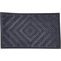 Килимок Yiwu HP-47-3G протиковзний ПВХ з рельєфним малюнком 75×45 см сірий