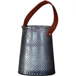 Ваза для квітів Crystal Venera скляна кольорова 16 см (80241128)