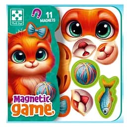 Игра развивающая "Эмоции Котенка" Vladi Toys VT3220-05, 11 магнитов