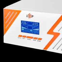 ДБЖ з правильною синусоїдою 12V LPM-PSW-1500VA (1050Вт) White - мініатюра 7