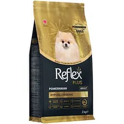 Сухий корм для собак породи померанський шпіц Reflex Plus Pomeranian Adult повноцінний та збалансований 2 кг