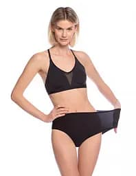 Трусики жіночі міді Lama FIT6000MD-02 чорні XS/M