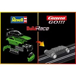 Збірна модель Revell Mercedes-AMG GT R Green Car рівень 1 масштаб 1:43, 10 деталей (RVL-23153) - мініатюра 7