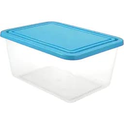 Ємність для продуктів прямокутна, блакитна 2 л (1453-IH-блакитний)