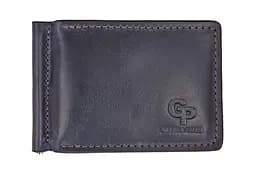 Стильный мужской зажим для денег из кожи GRANDE PELLE 12х8х1 см acs0024462