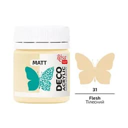 Акрил для декору Тілесний (31) матовий 20 мл Rosa Talent