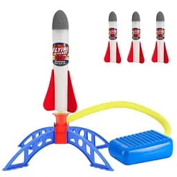 Іграшковий набір UFT Air Rocket з пневмопусковою установкою з підсвіткою/ракети 3 шт.