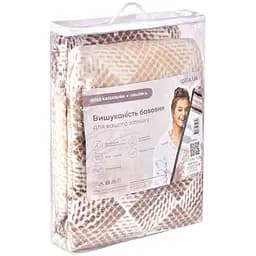 Плед-покрывало Ideia Kassandra Шахматы хлопковый 220х200 см серый (8000035178)