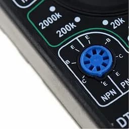 Цифровий мультиметр, тестер із щупами DT-832 - мініатюра 7