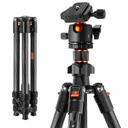 KF09.123 - Штатив K&F Concept Штатив карбоновий K254C2+BH-36L, max 8kg, 162cm